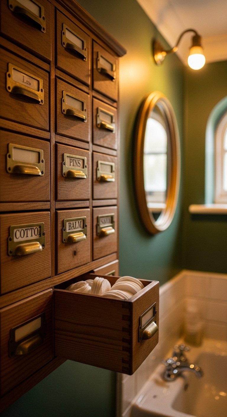 The Vintage Apothecary Cabinet