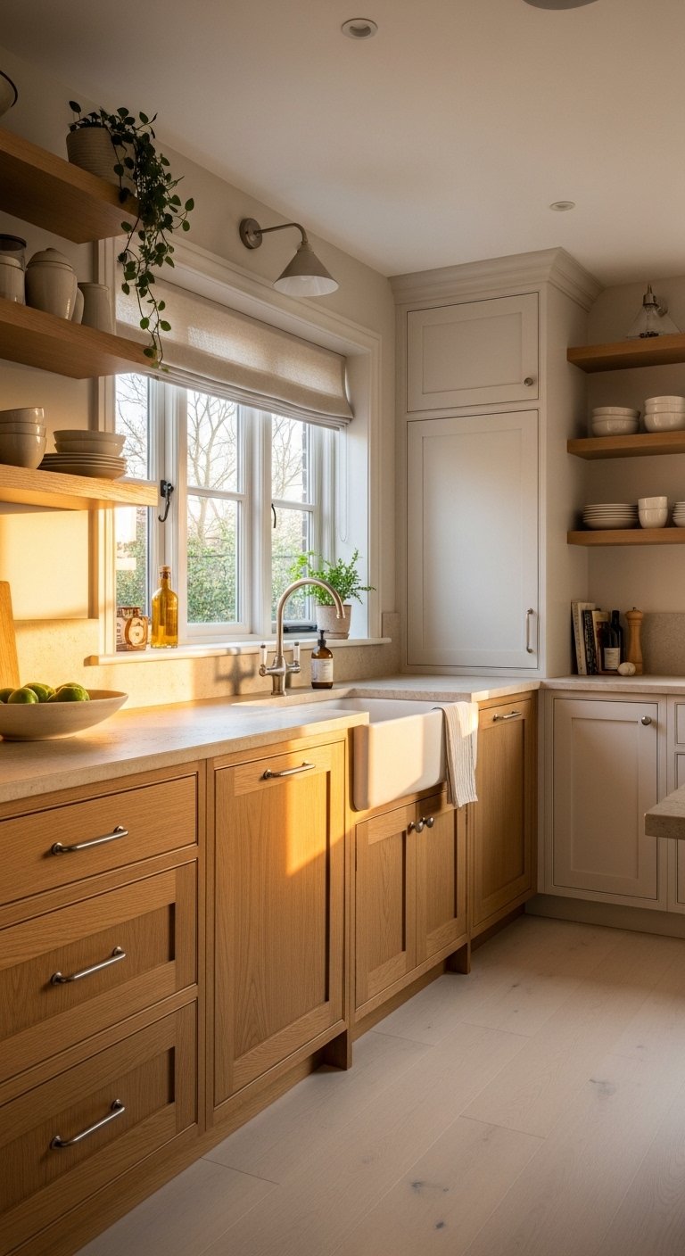 The Warm Wood and White Combo