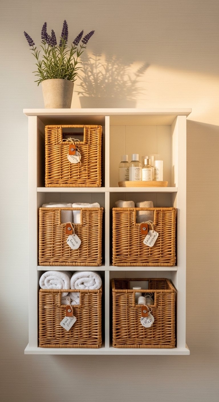 The Wicker Basket Shelf