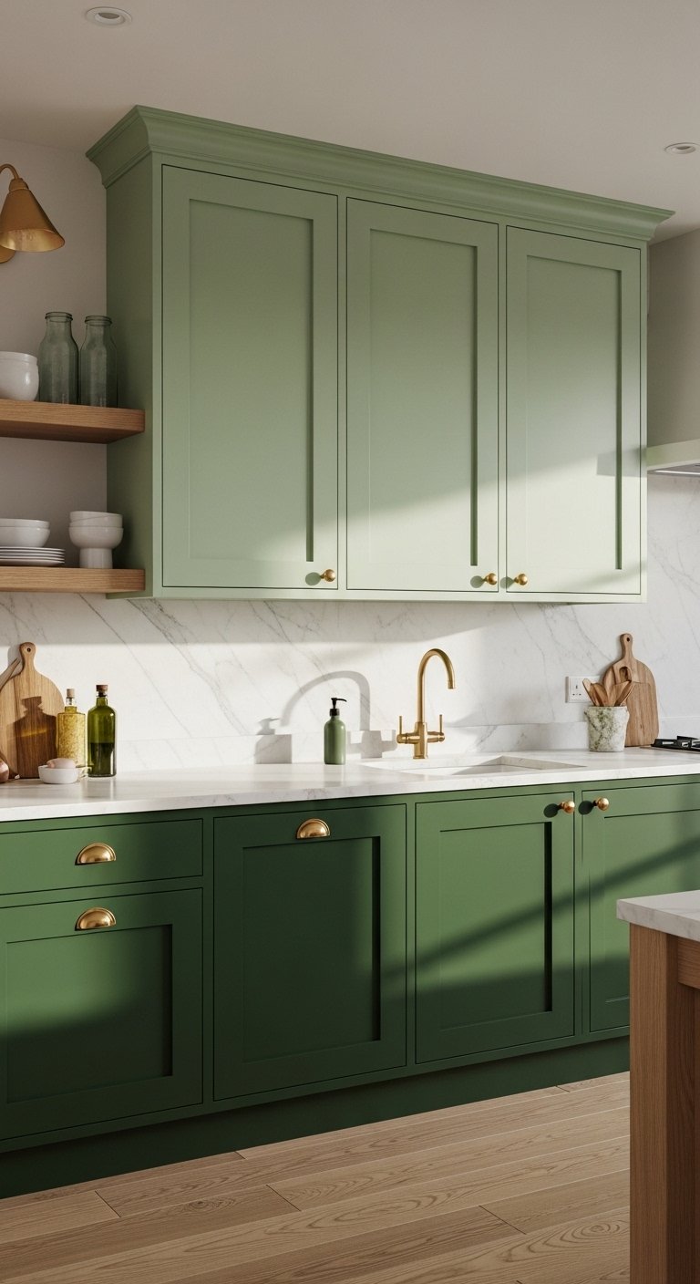 Two-Tone Green Combinations