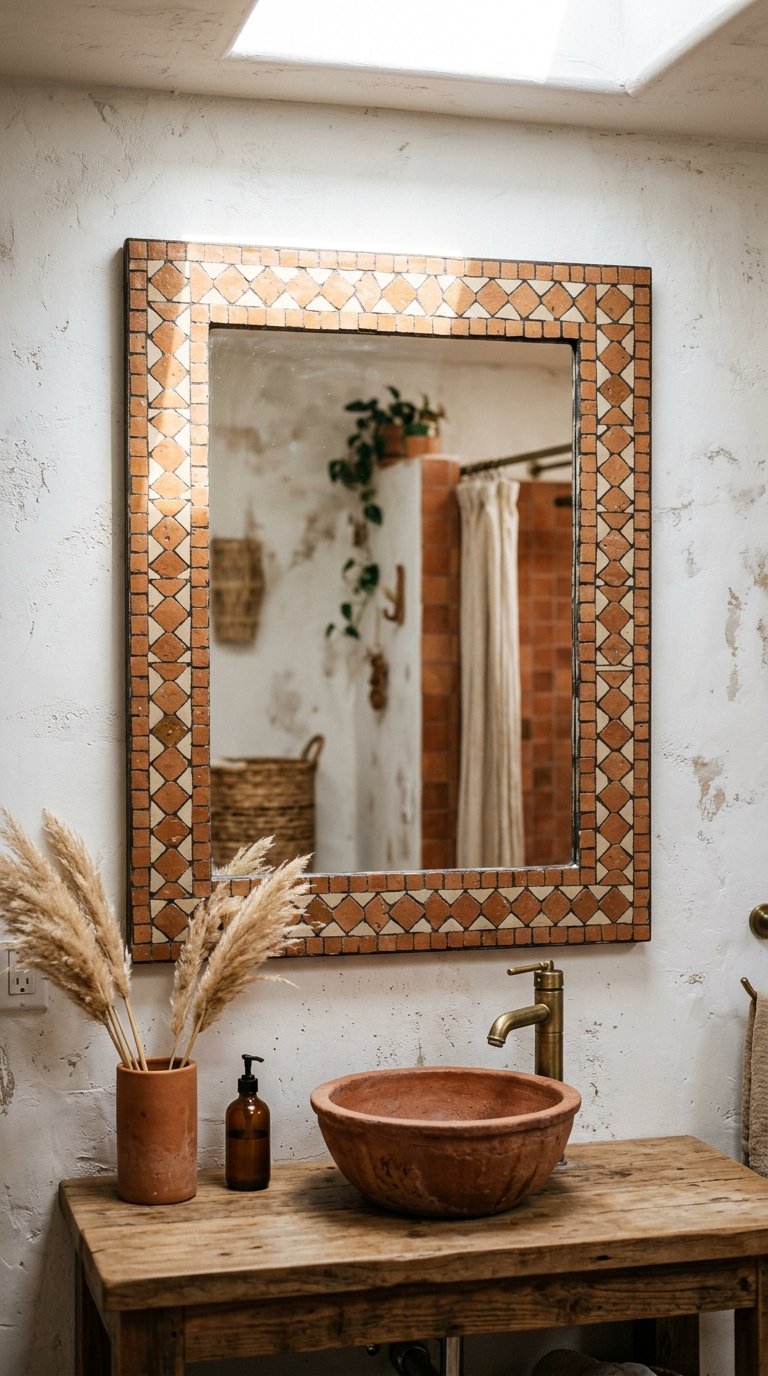 Tiled Mirror Frame