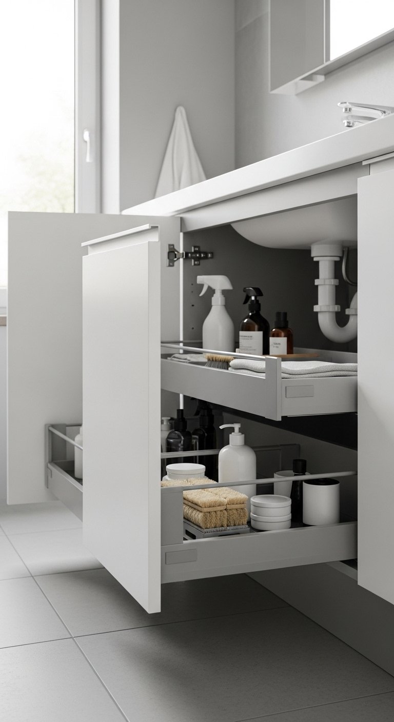 Under-Sink Pull-Out Organizers
