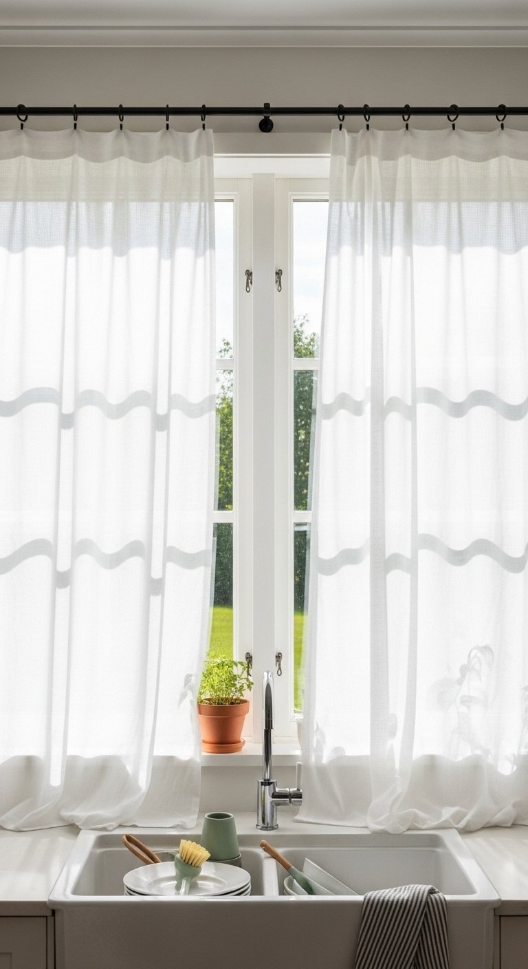 Update Your Kitchen Curtains