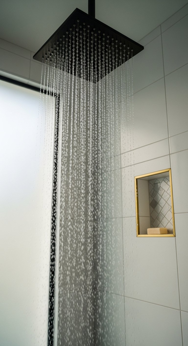 Upgrade Your Shower With a Rainfall Showerhead