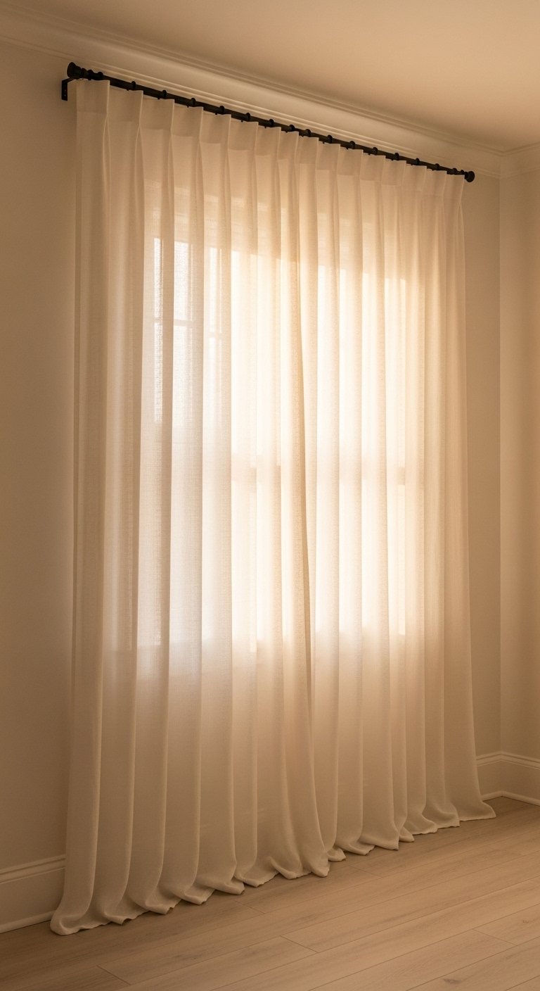 Use Curtains That Go Floor to Ceiling