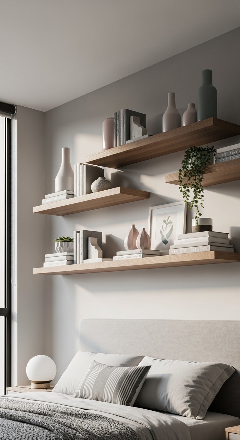 Use Floating Shelves