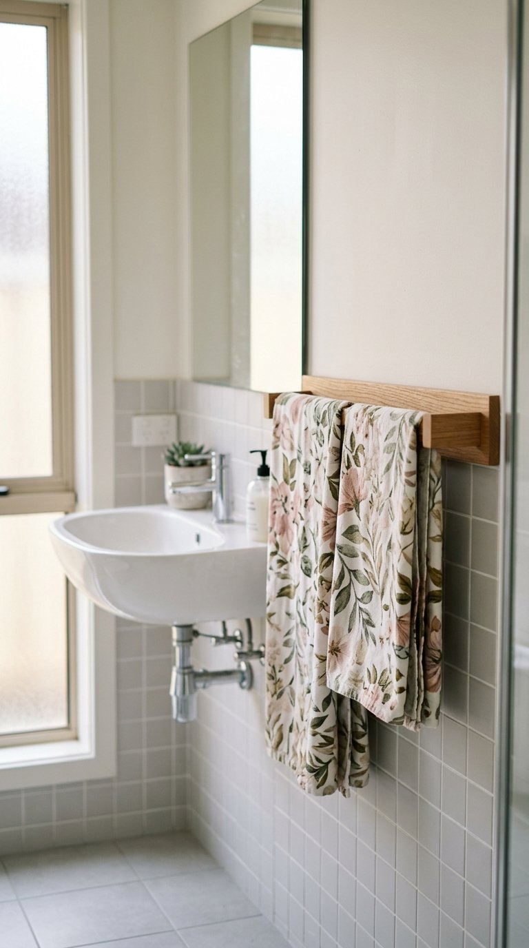 Use Floral Patterned Towels