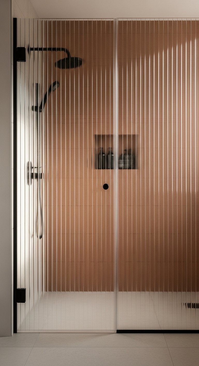 Use Fluted Glass or Fluted Panels