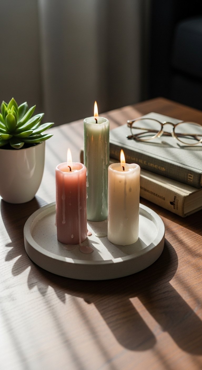 Use Light-Scented Candles

