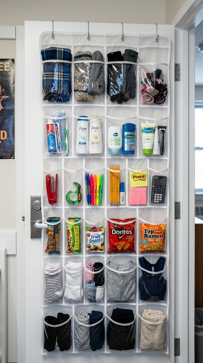 Use Over-Door Organizers on Every Door
