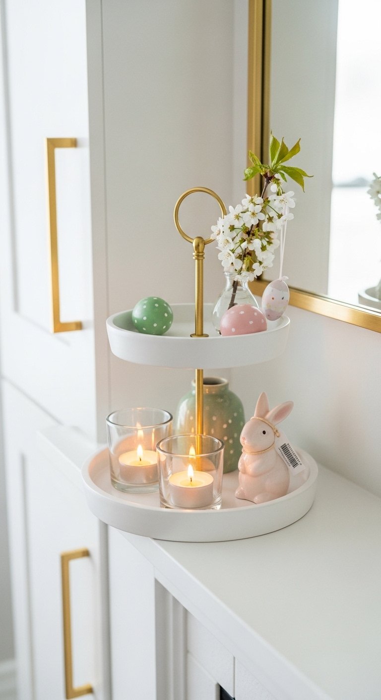 Use Tiered Trays for a Layered Display