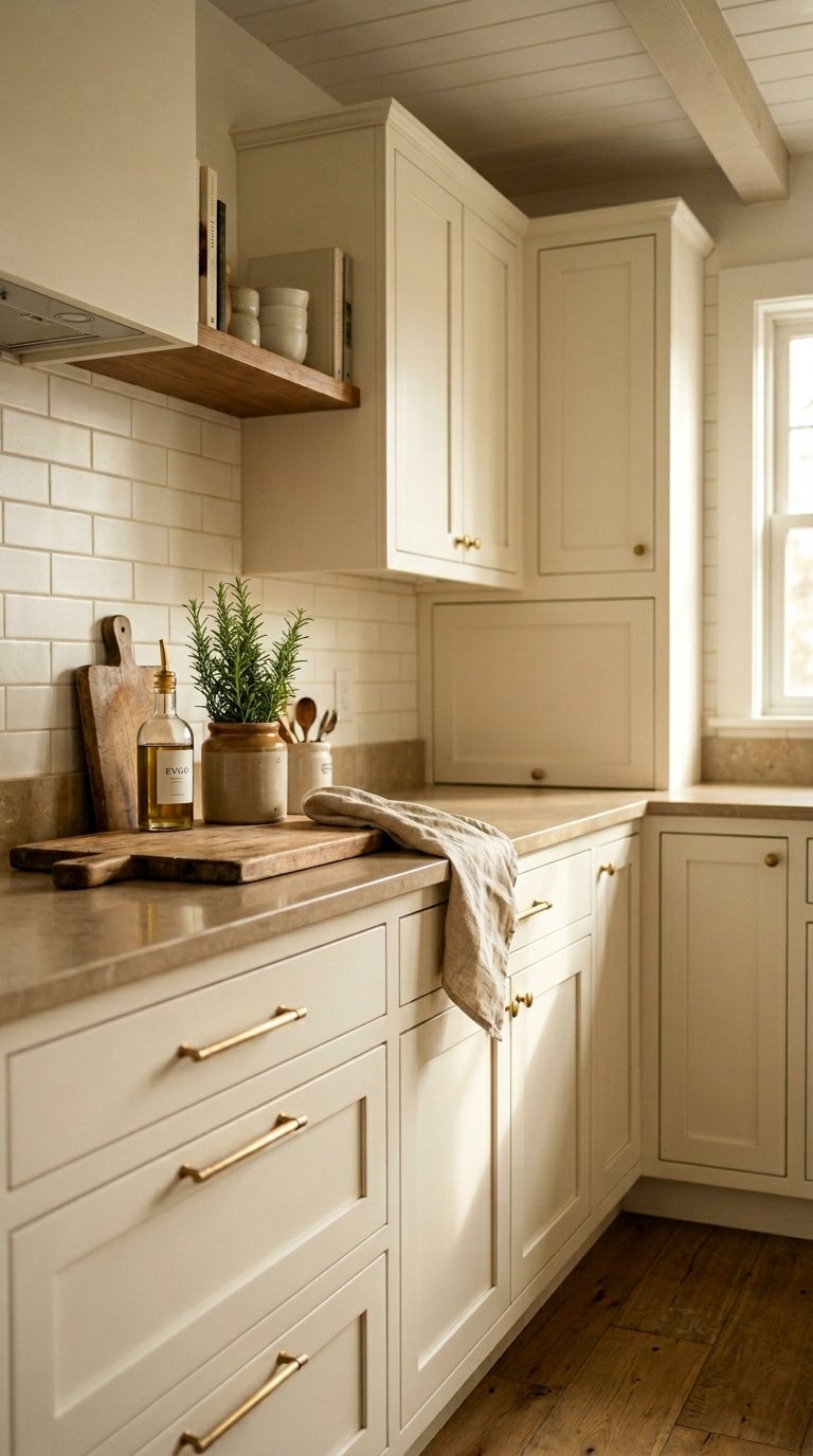 Use Warm White on All Cabinets