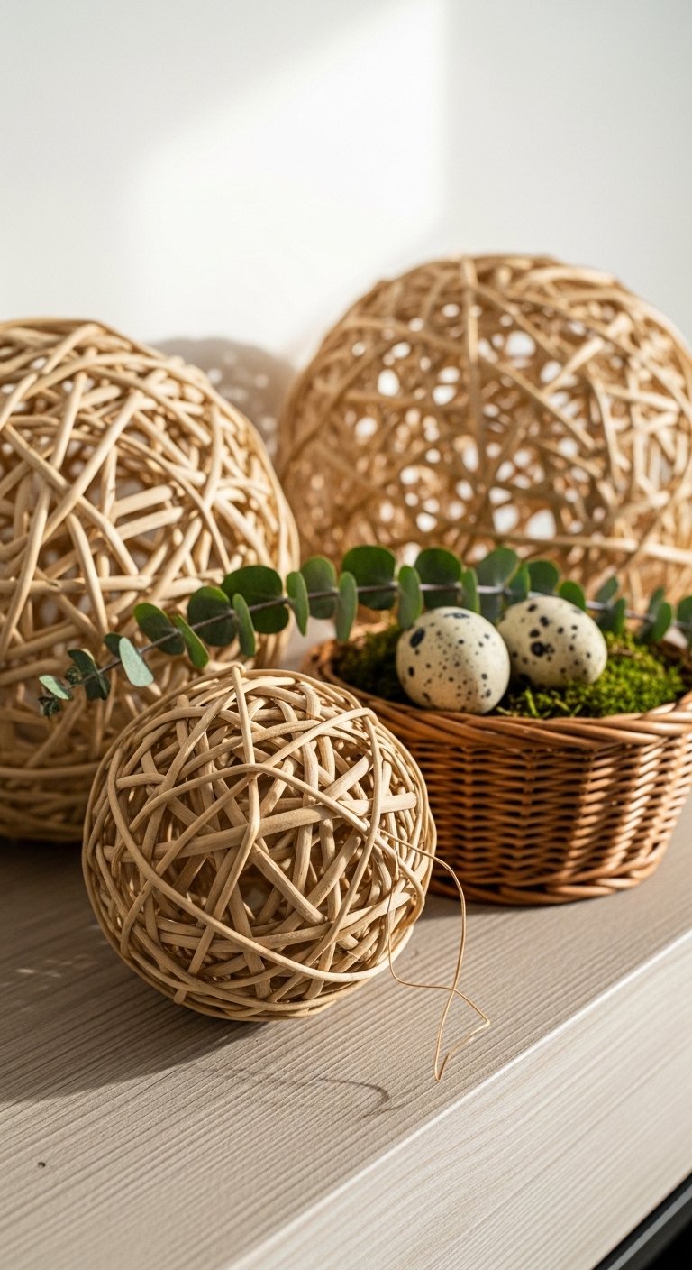 Use Wicker or Rattan Elements