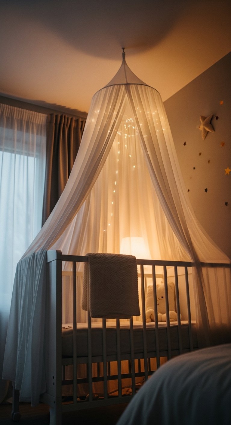 Use a Canopy Over the Crib