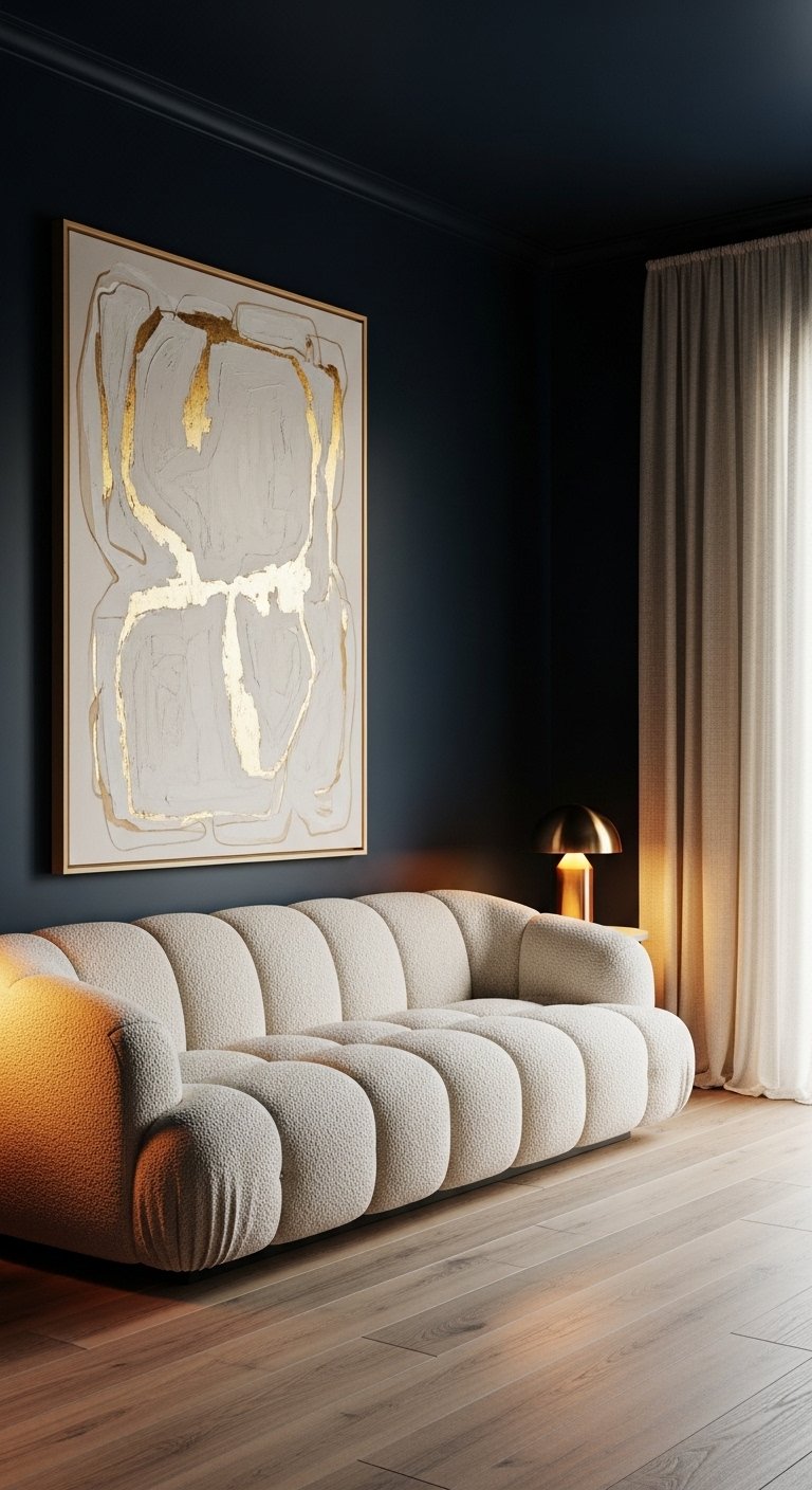 Use a Dark, Rich Wall Color