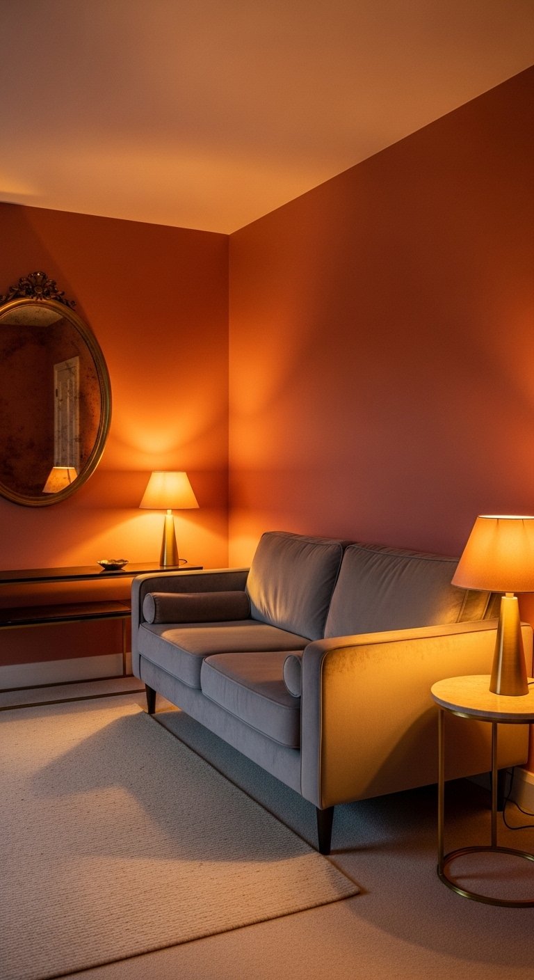 Use a Dusty Pink or Blush Tone