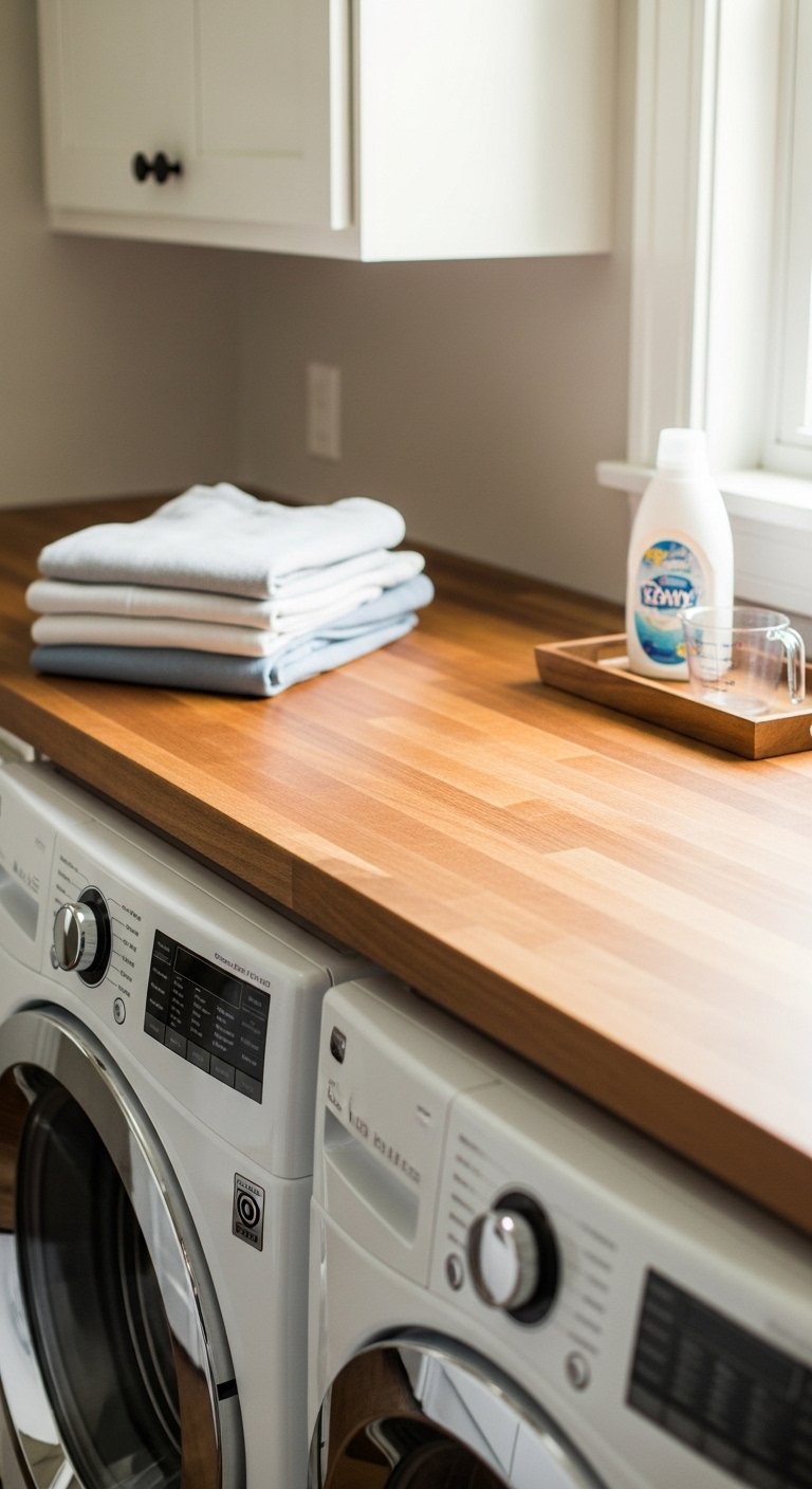 Use a Folding Counter for Extra Workspace