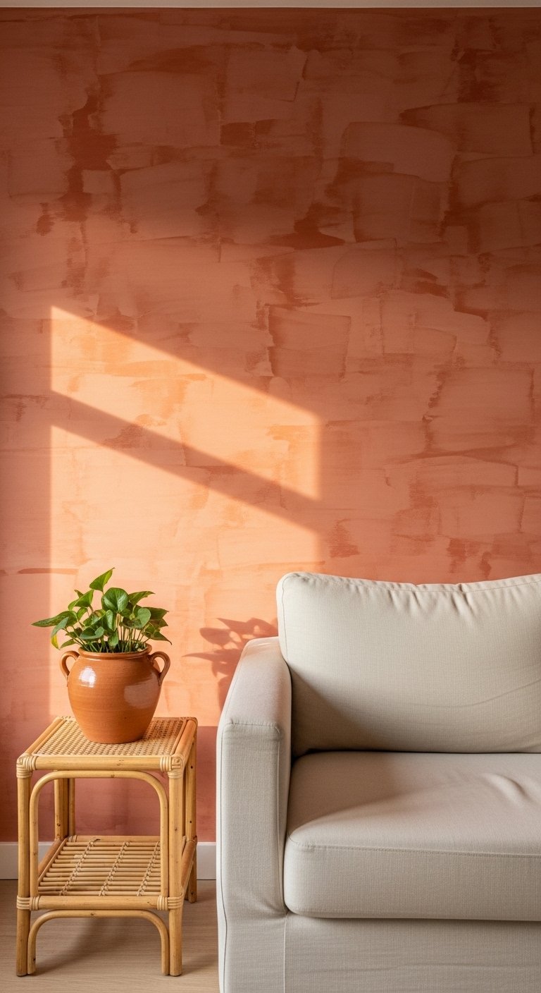 Use a Limewash or Textured Paint Finish