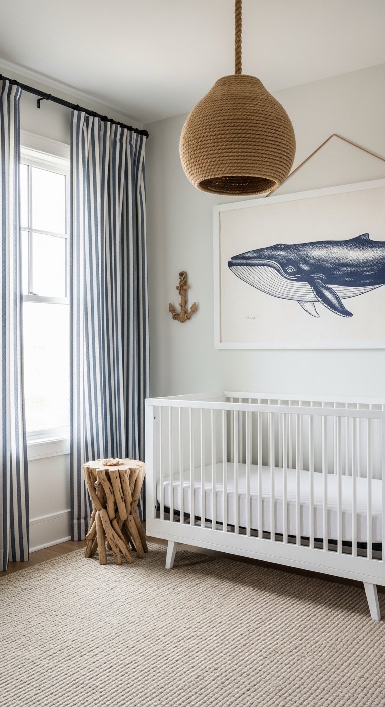 Use a Nautical or Ocean Theme