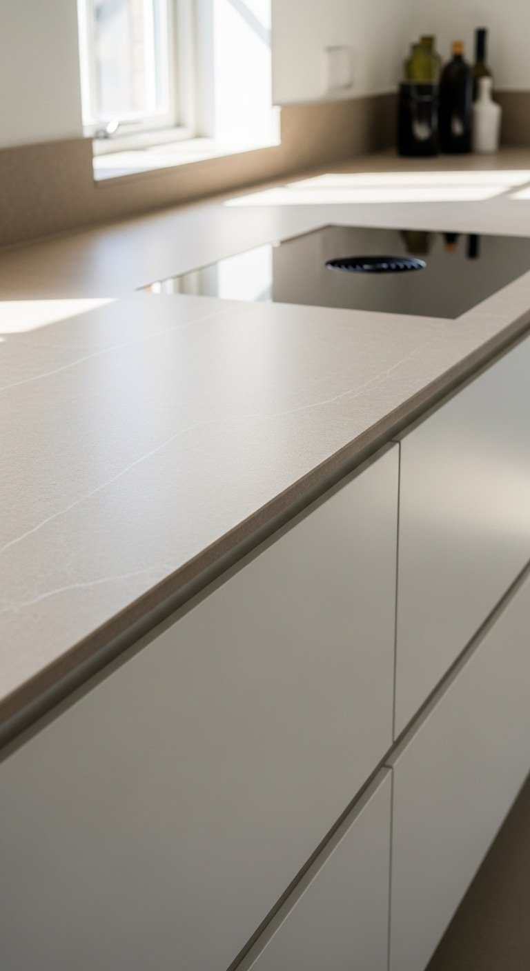 Use a Quartz or Dekton Countertop