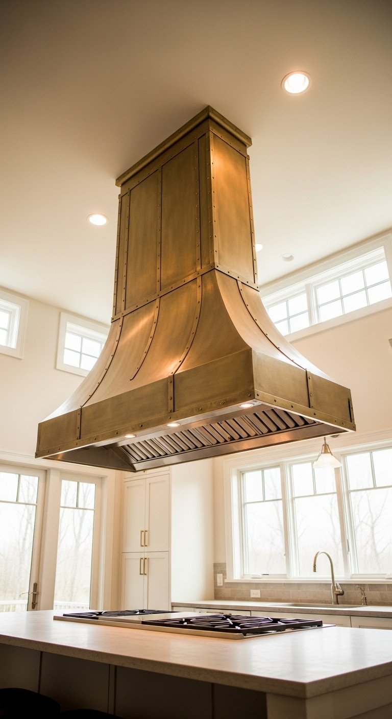 Use a Statement Range Hood as a Design Anchor