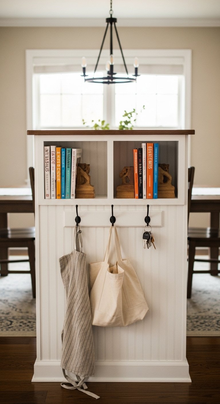 Use the Island End as a Display Wall