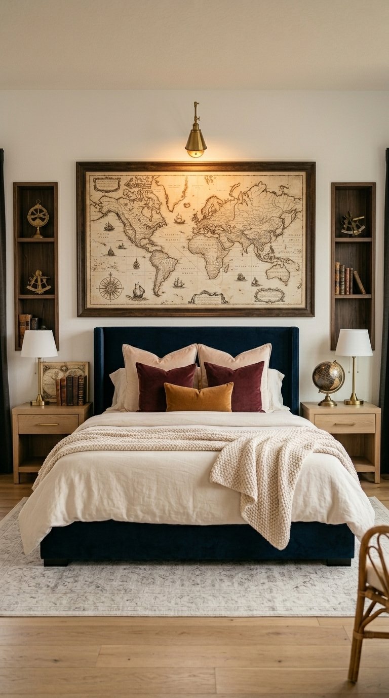 Vintage Map or Blueprint Art