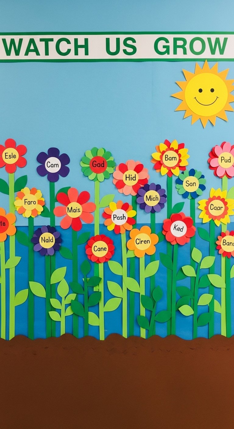 "Watch Us Grow" Garden Theme