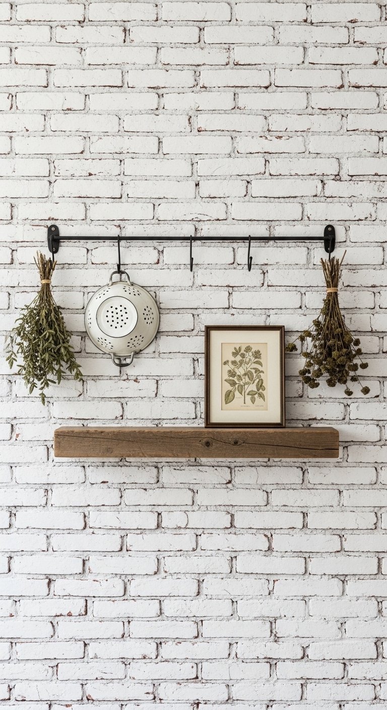 Whitewashed Brick Walls