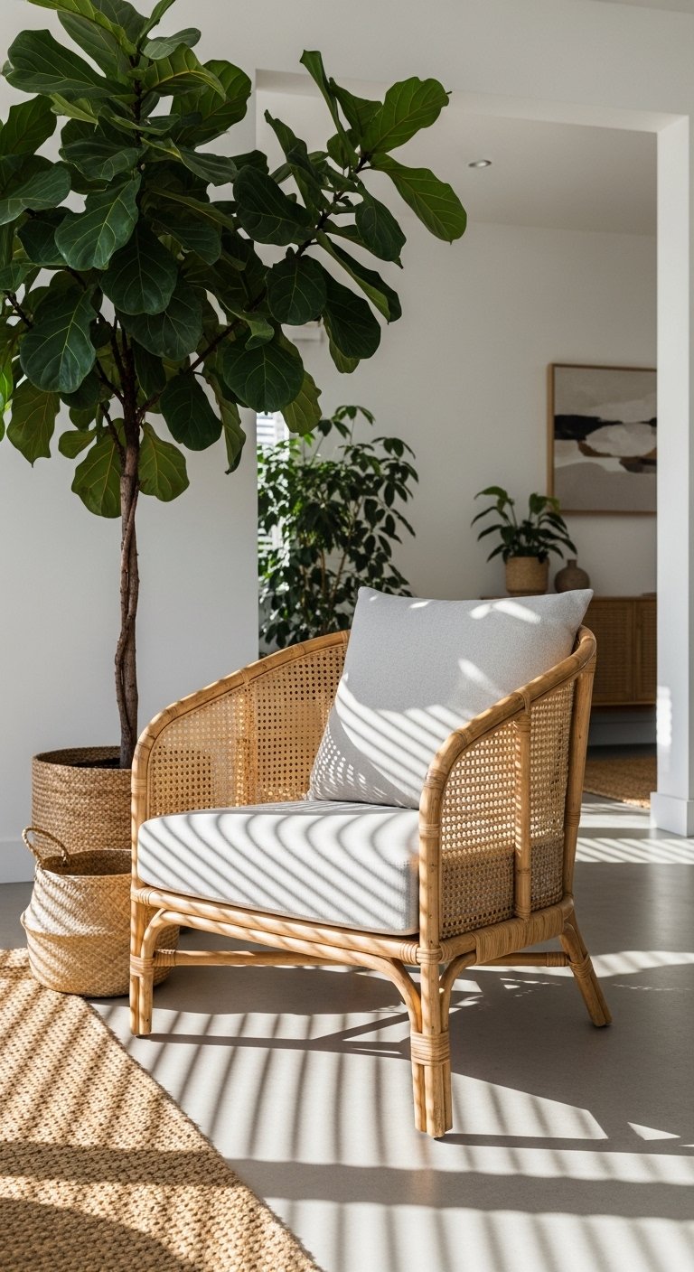 Wicker or Rattan Chair