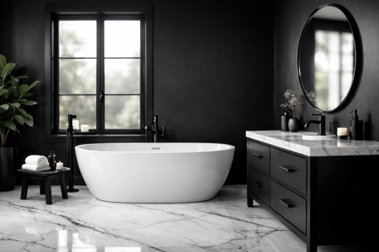 black and white bathroom ideas 2026