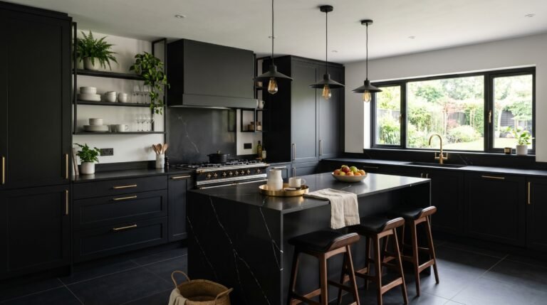 black kitchen ideas