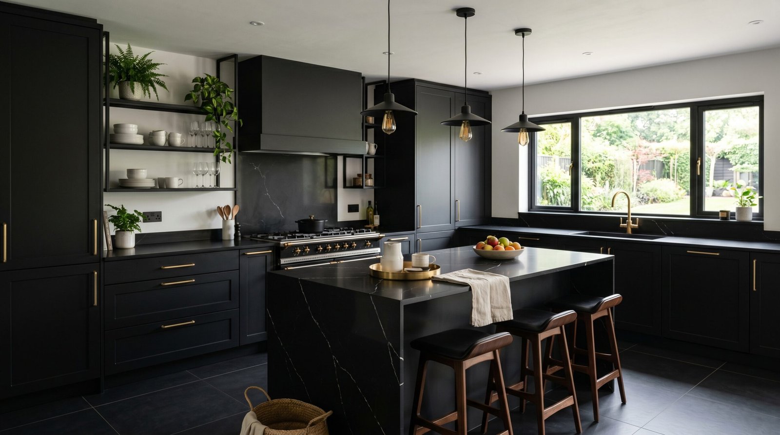 black kitchen ideas