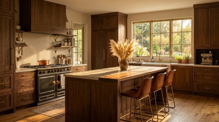 brown kitchen ideas