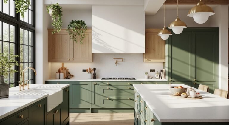 green kitchen ideas 2026