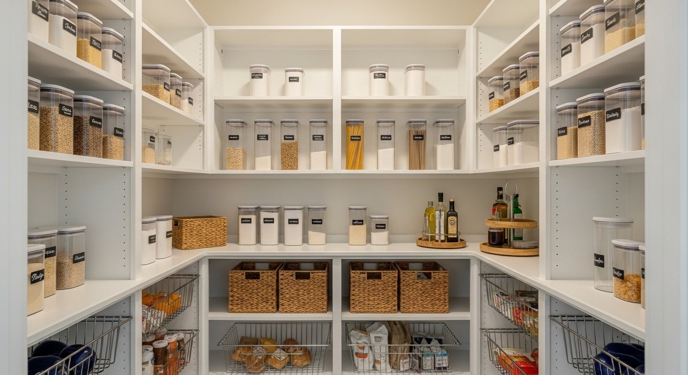 kitchen pantry organization ideas