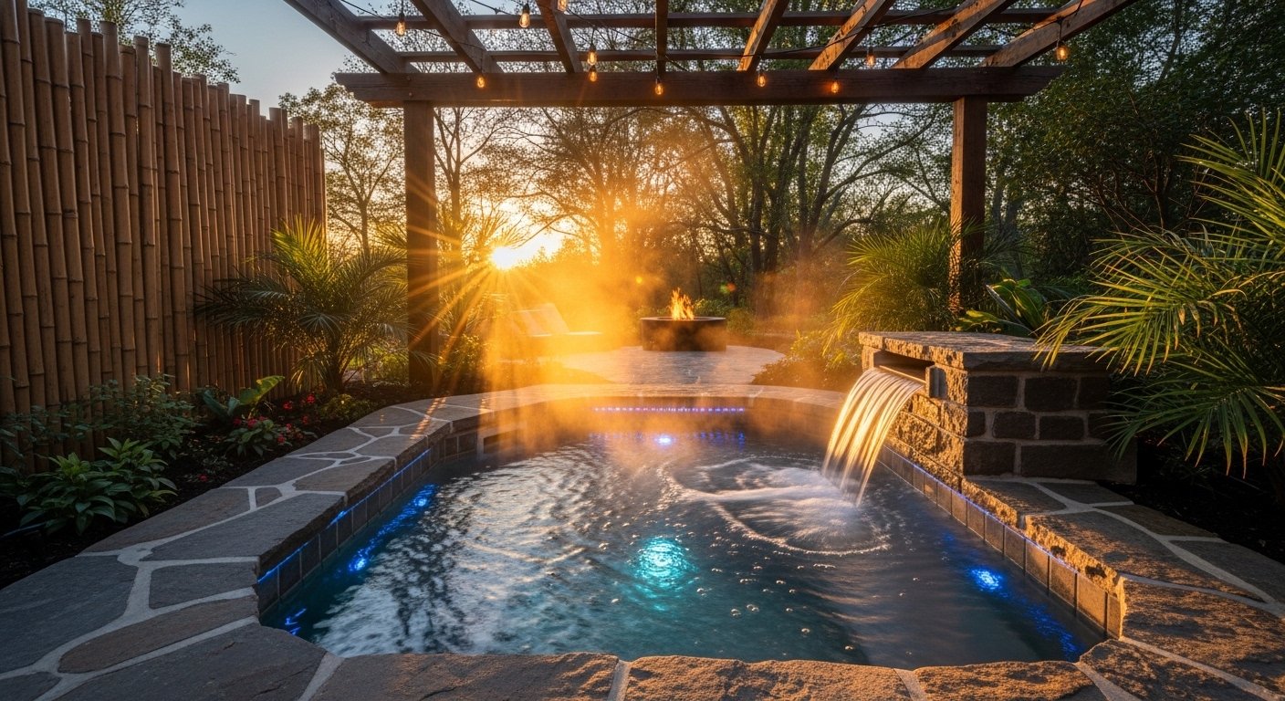 outdoor jacuzzi ideas 2026