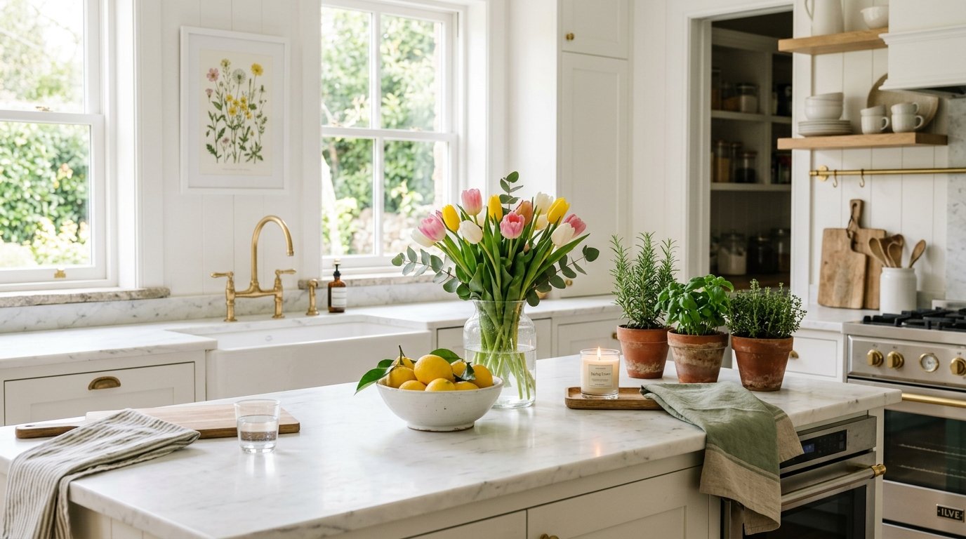 spring kitchen decor ideas