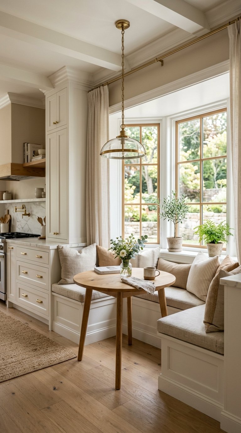 A Bay Window to Expand a Tight Kitchen