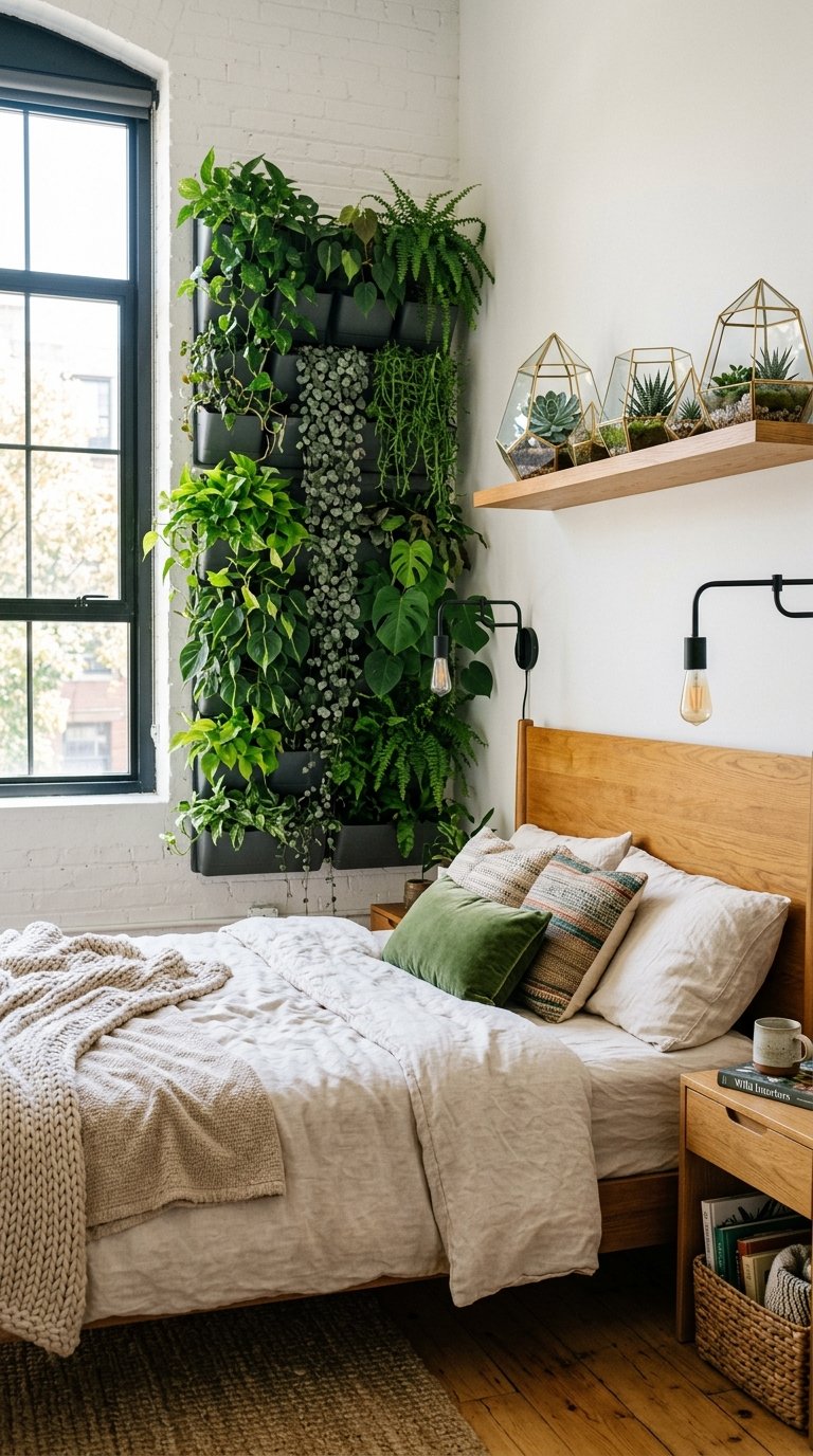 A DIY Terrarium or Plant Wall for Urban Jungle Vibes