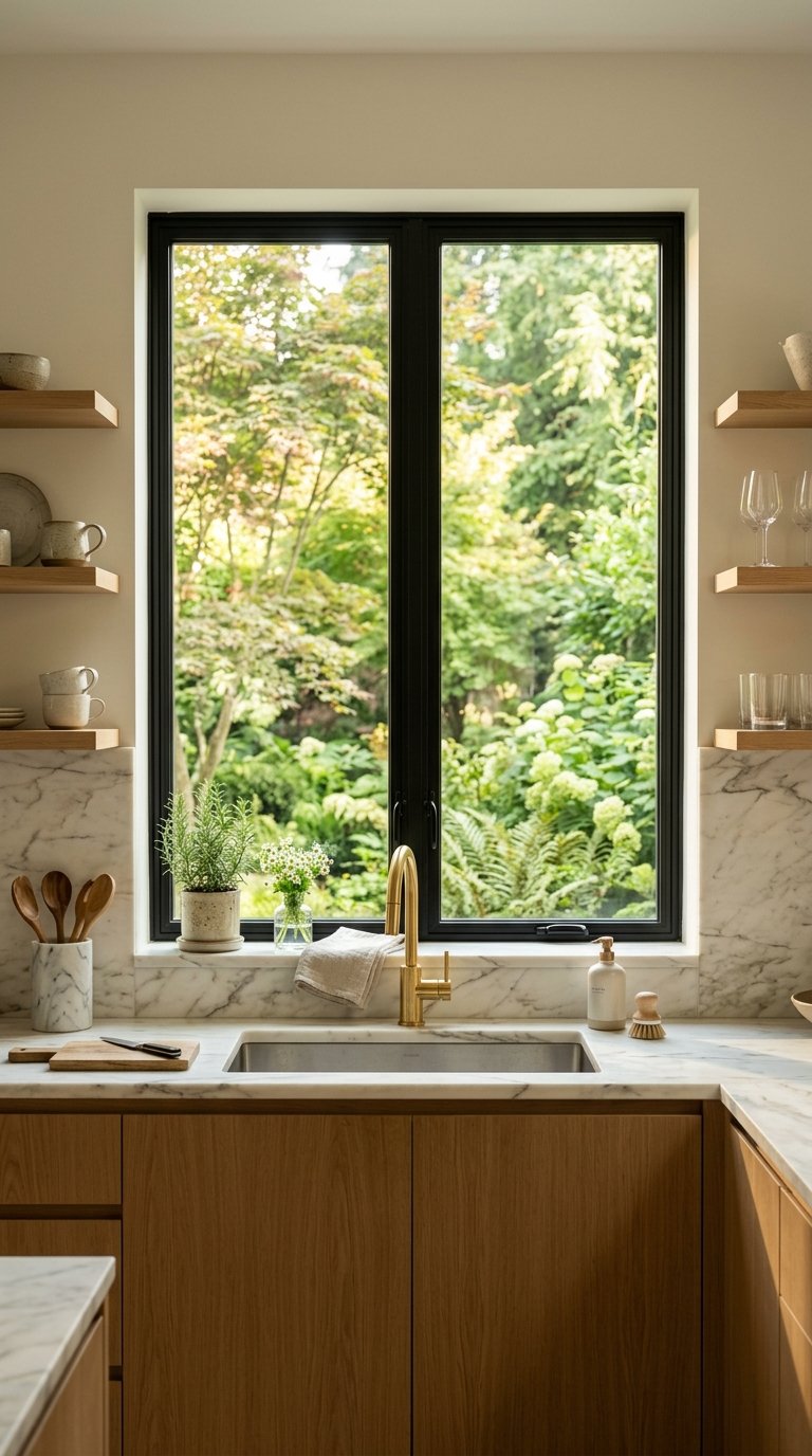 A Picture Window for an Unobstructed Garden View