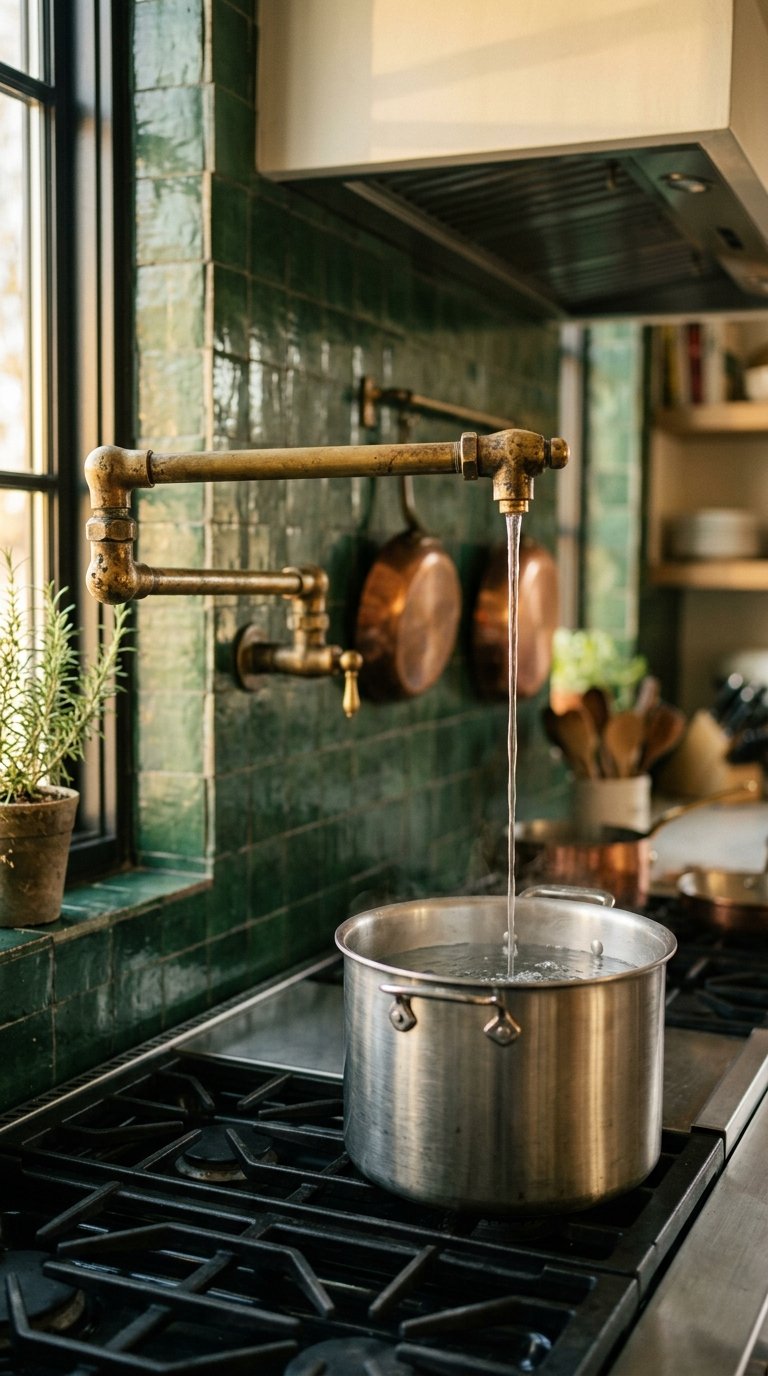 A Pot Filler Above the Stove