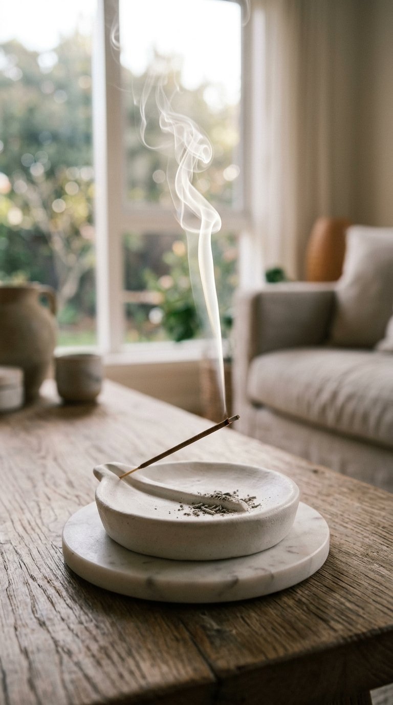 Add a Ceramic Incense Holder