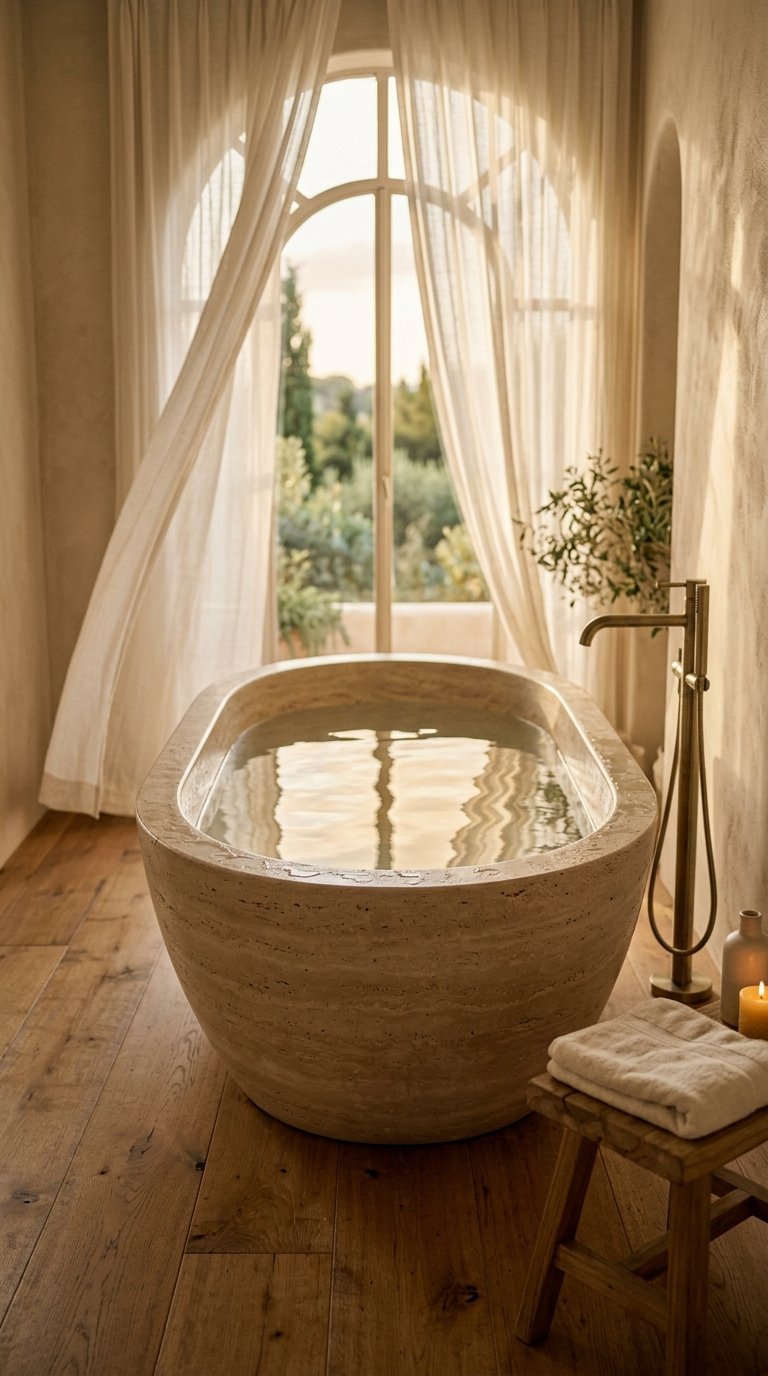 Add a Freestanding Soaking Tub