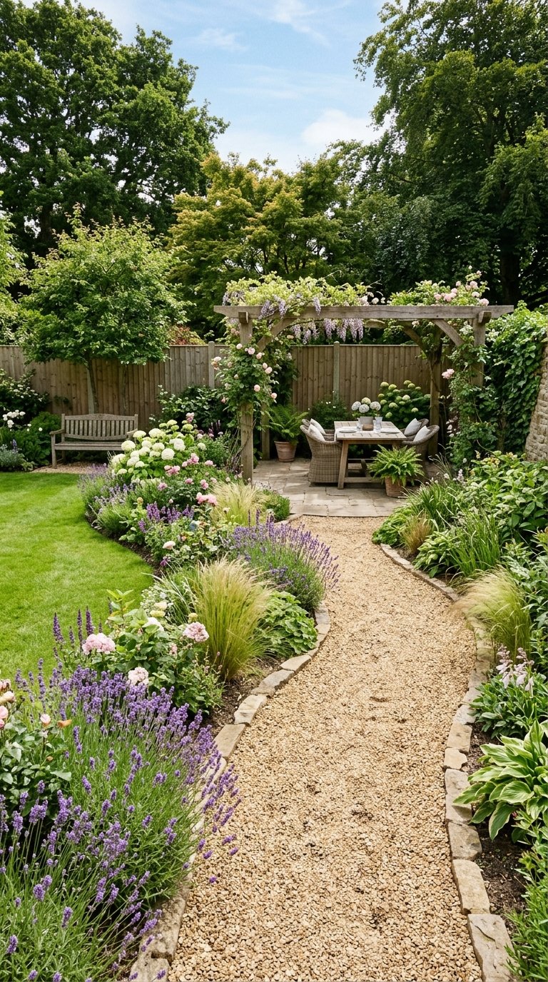 Add a Gravel Path Between Garden Zones