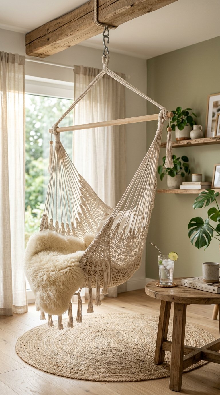 Add a Hammock Chair or Swing Seat