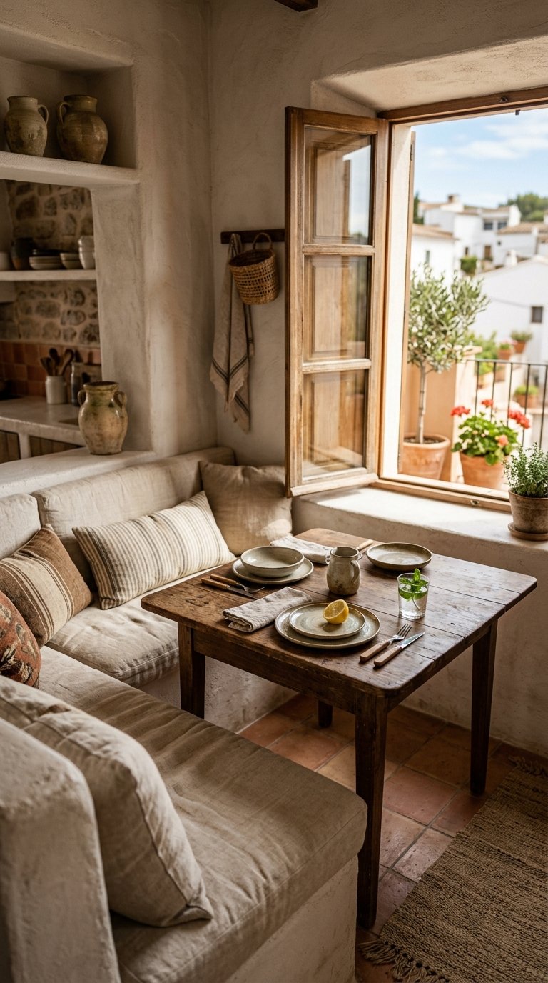 Add a Kitchen Nook or Banquette Dining Area