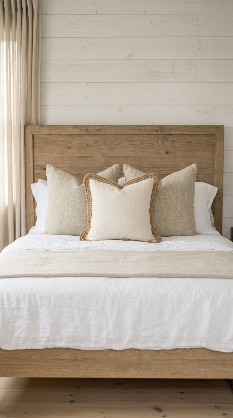 Add a Rope-Trimmed or Tassel-Detail Pillow as an Accent