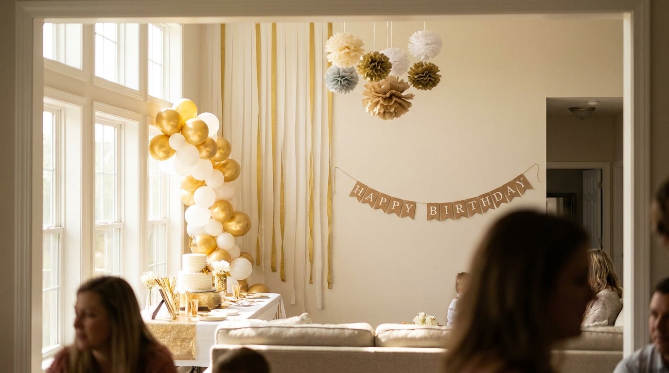 Birthday decoration ideas at home