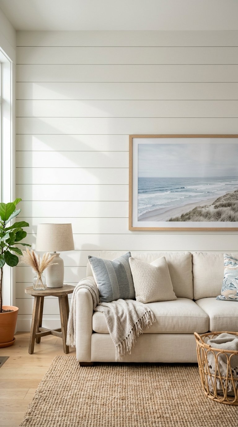 Install Shiplap or Board-and-Batten on One Wall